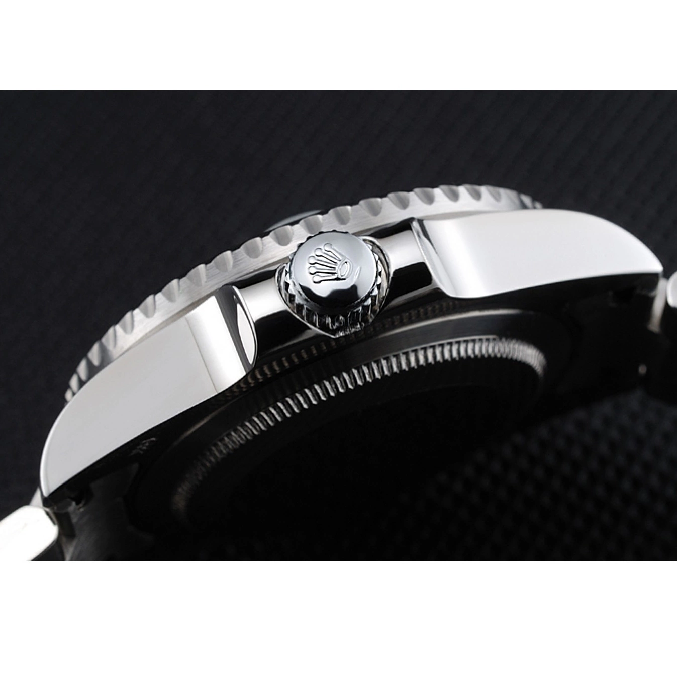 Aaa replica watch Stainless Submariner Rolex Steel Red Bracelet Dial 1454154 0725